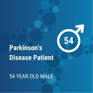 Parkinson's disease patient icon