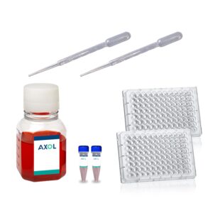 Human iPSC-derived retinal organoids (unaffected, day 60), media, plate and pipettes kit